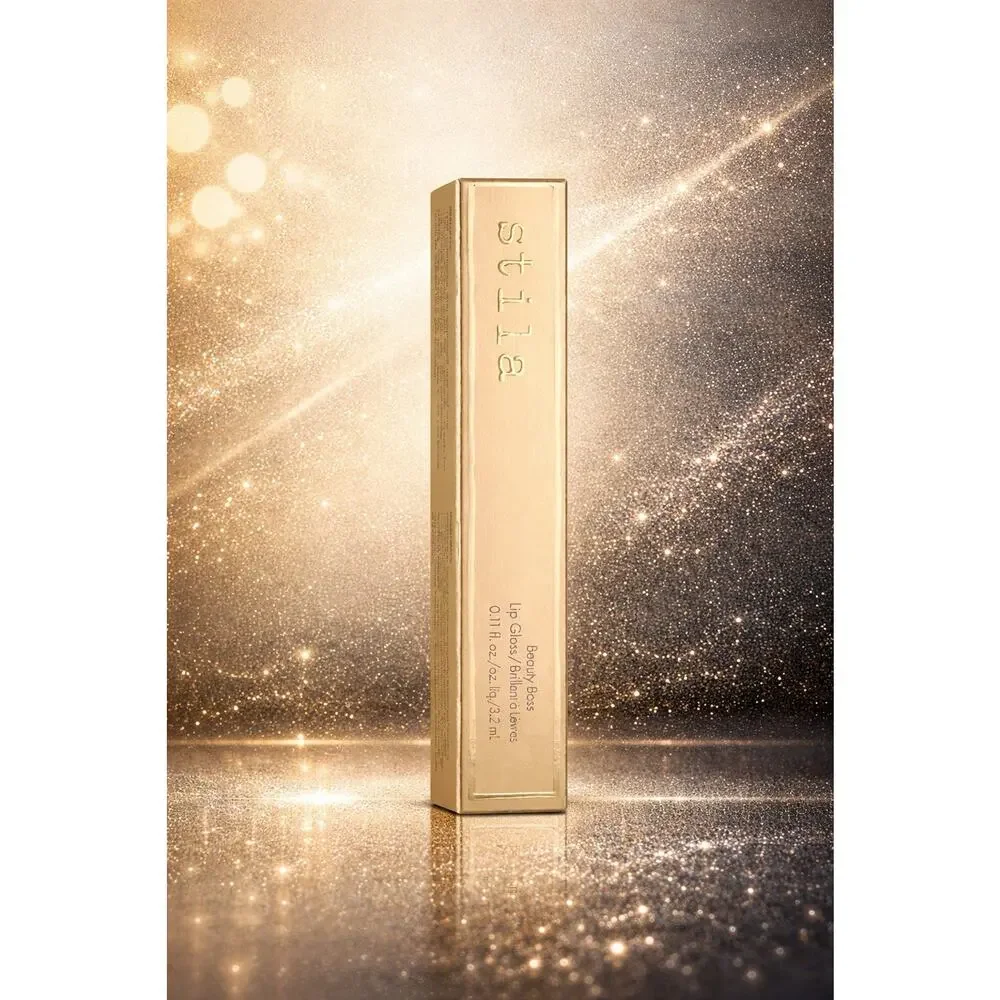 stila - Beauty Boss Lip Gloss - In the Black - 0.11 fl oz/ 3.2 mL